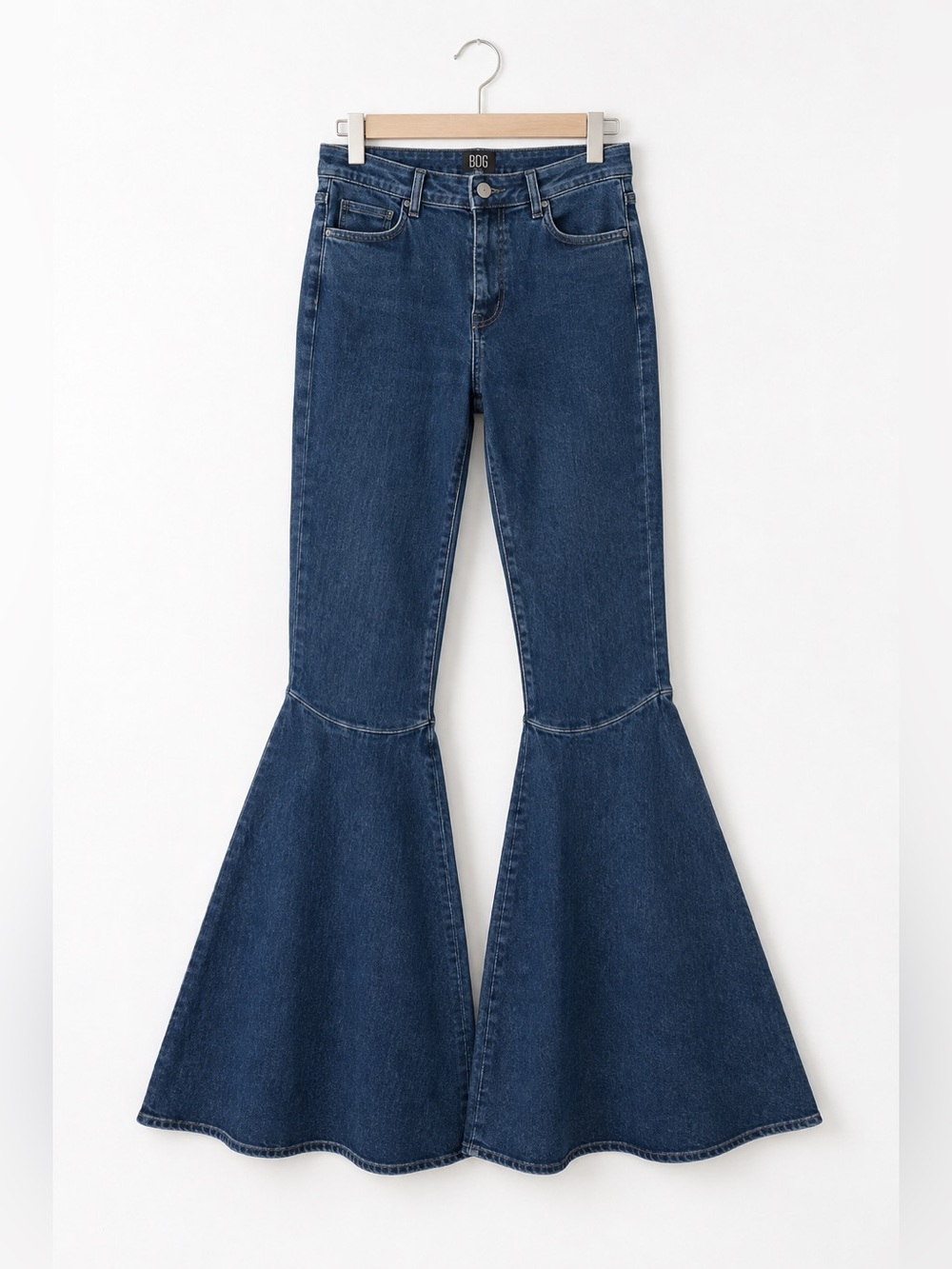 BDG Indigo High-Rise Flare Jeans